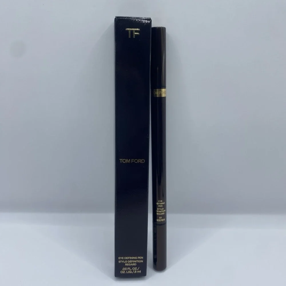 Tom Ford Eye Defining Dual Tip Eye Liner 01 DEEPER Black NEW